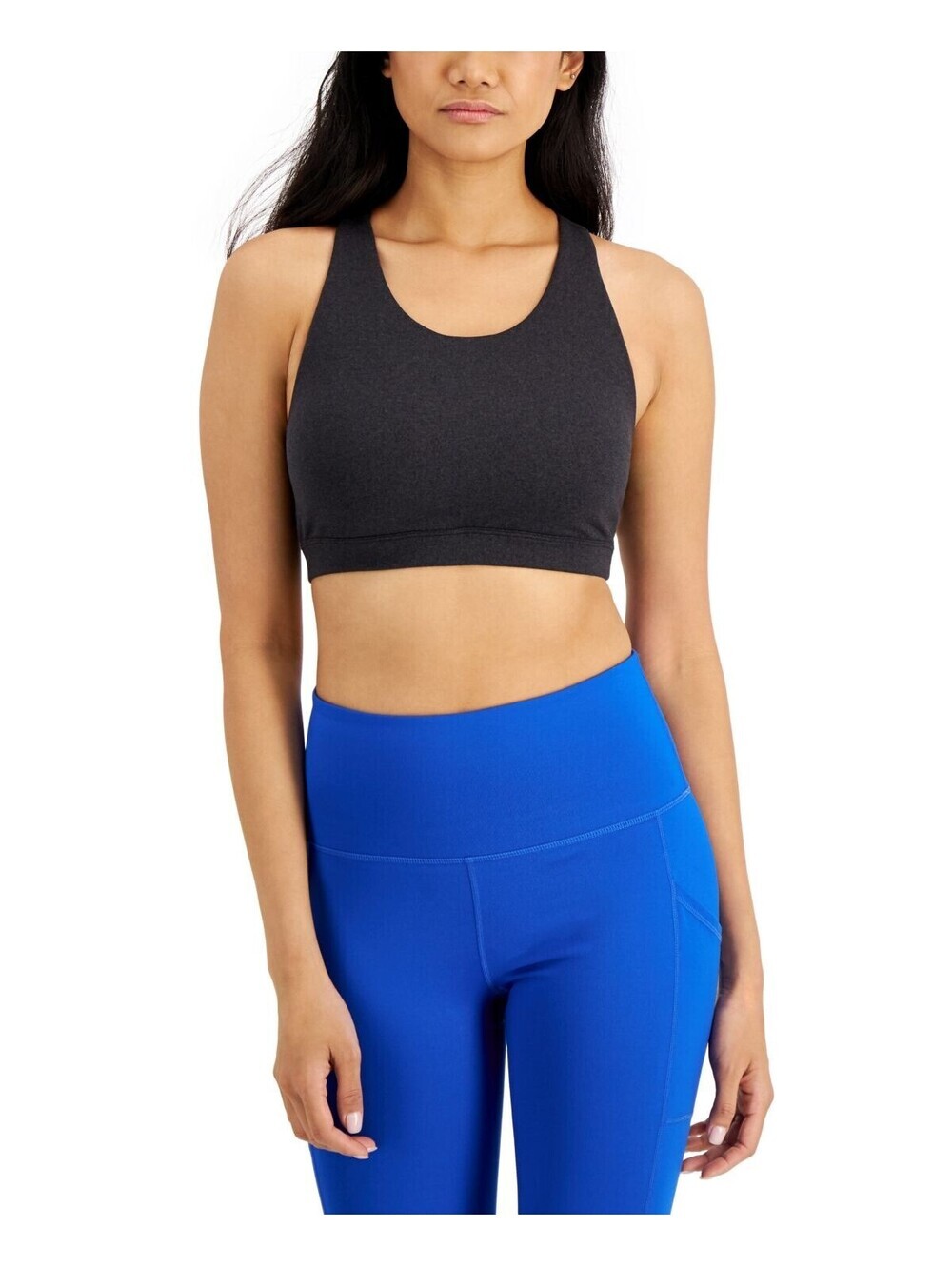 Ideology Womens Activewear Sweat Set Low Impact Sports Bra Size S